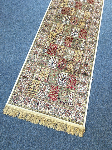 Decorative Persian-Inspired Corridor Rug with Premium Silk-Like Comfort and Style | Zrabi 409